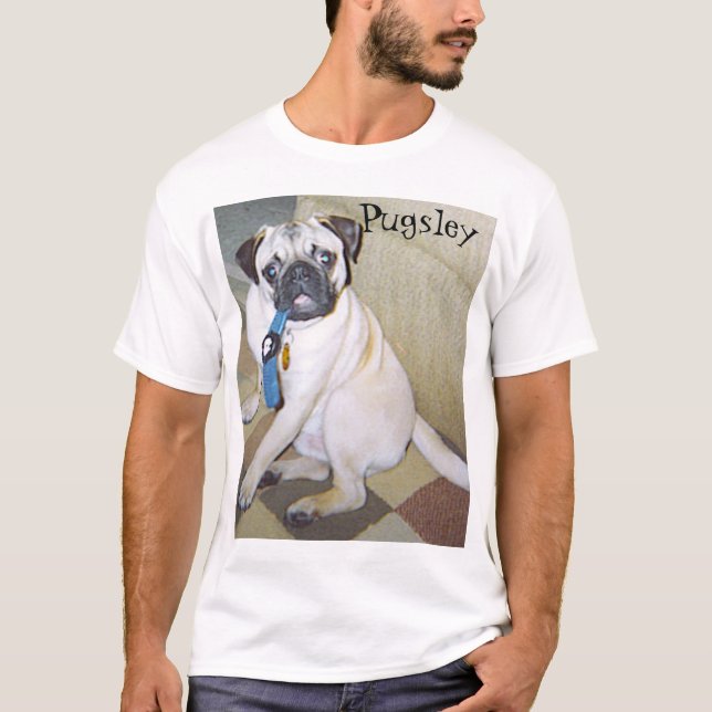 T-shirts Pugsley o Pug (Frente)