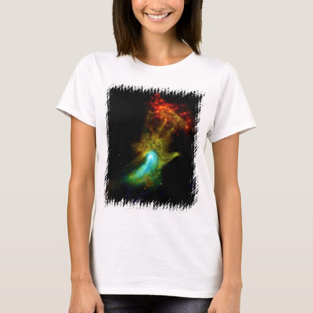 T-shirts Pulsar B1509 - Foto da Nebulosa de Raio X de Deus  (Frente)