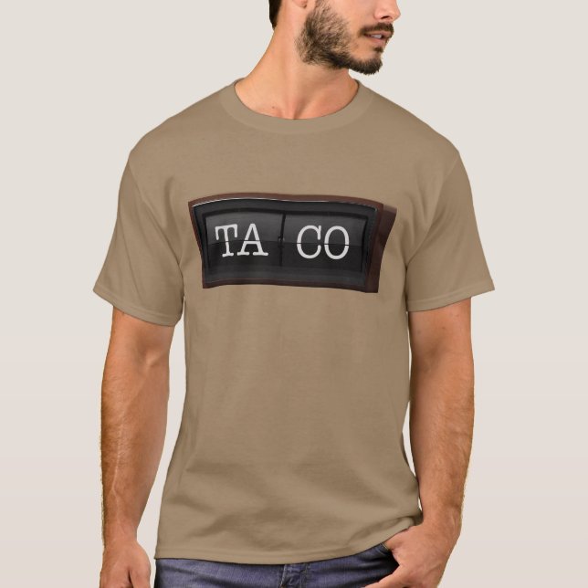 T-shirts Pulso de disparo do Taco da aberração cromática (Frente)