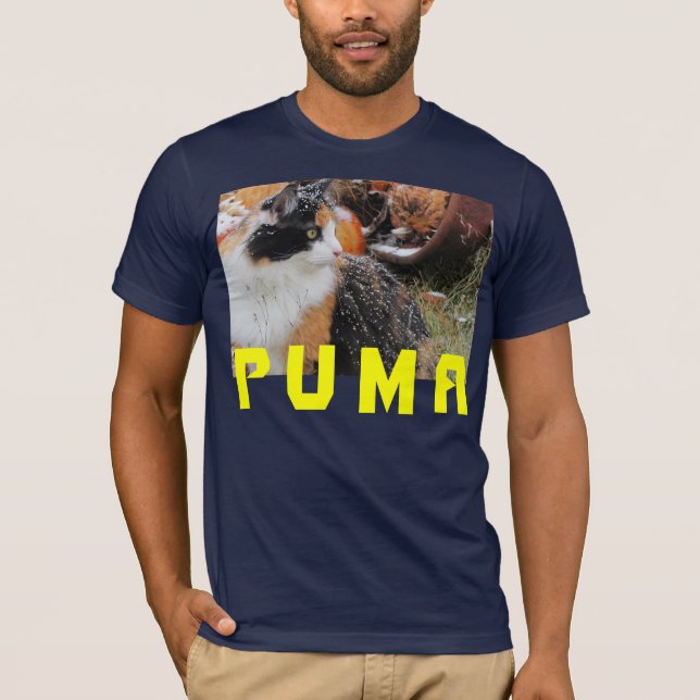 T-shirts PUMA com neve (Frente)
