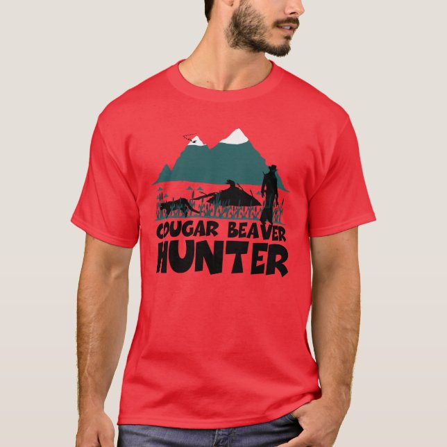 T-shirts Puma engraçado (Frente)