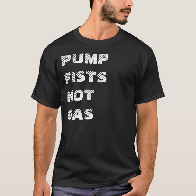 T-SHIRTS PUMPFISTSNOTGAS (Frente)
