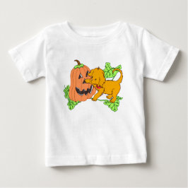 T-shirts Pumpkin e Puppy do Dia das Bruxas