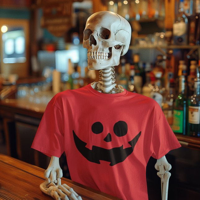 T-shirts Pumpkin Face Costume (Happy Pumpkin Face Costume T-Shirt)