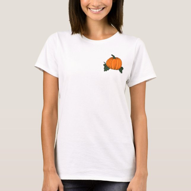 T-shirts Pumpkin Patch 1/2 Zip Hoodie (Frente)