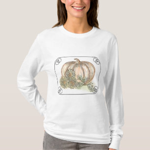 T-shirts Pumpkins e Mães Queda floral