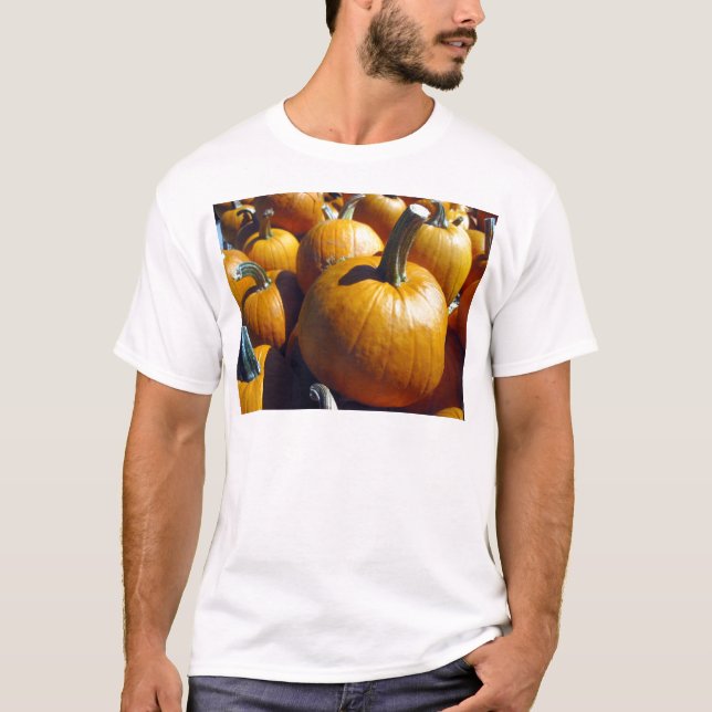 T-shirts Pumpkins Laranja (Frente)