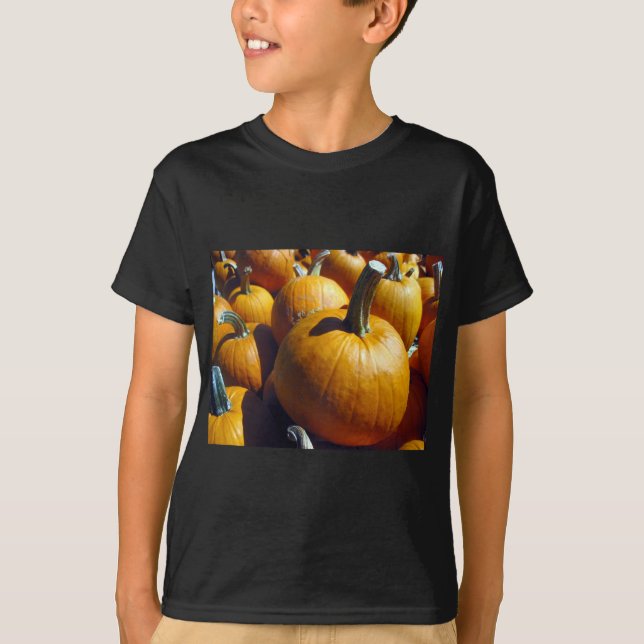 T-shirts Pumpkins Laranja (Frente)