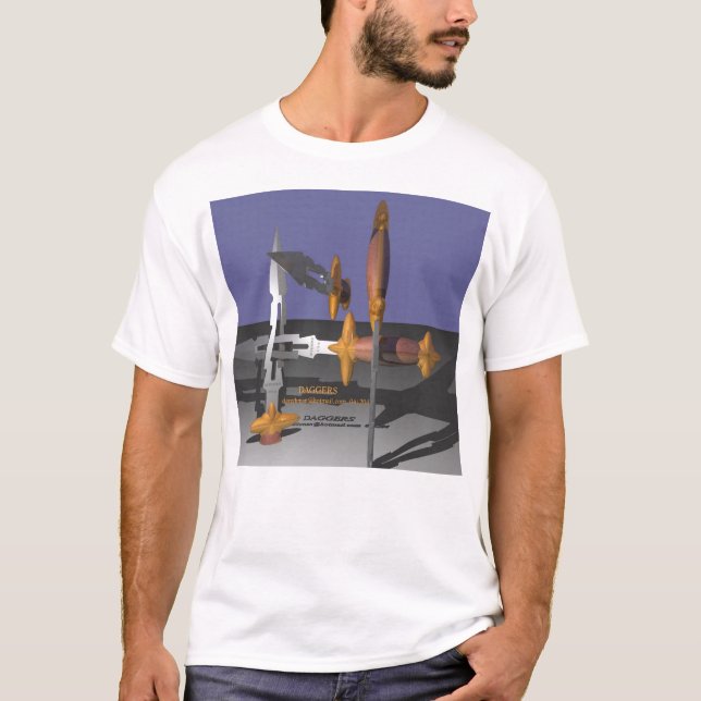 T-shirts Punhal (parte dianteira) (Frente)