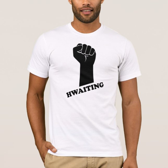 T-shirts Punho de Hwaiting! (Frente)