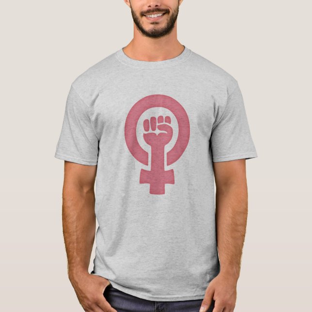 T-shirts Punho feminista (Frente)