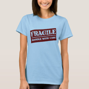 T-shirts Punho frágil com cuidado