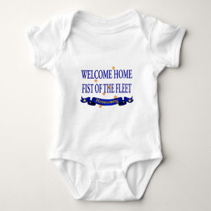 T-shirts Punho Home bem-vindo da frota