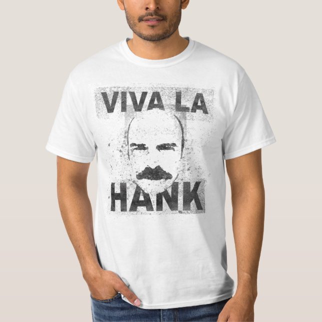T-shirts punk HANK impressionante (Frente)