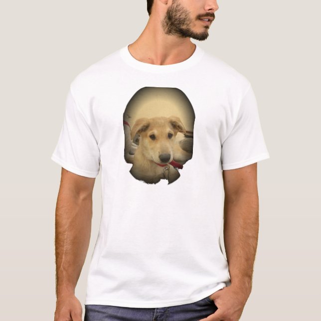 T-shirts Puppy Love: Melhor Amigo do Homem (Frente)
