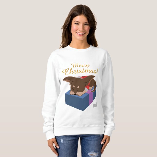 T-shirts Puppy presente (Frente Completa)