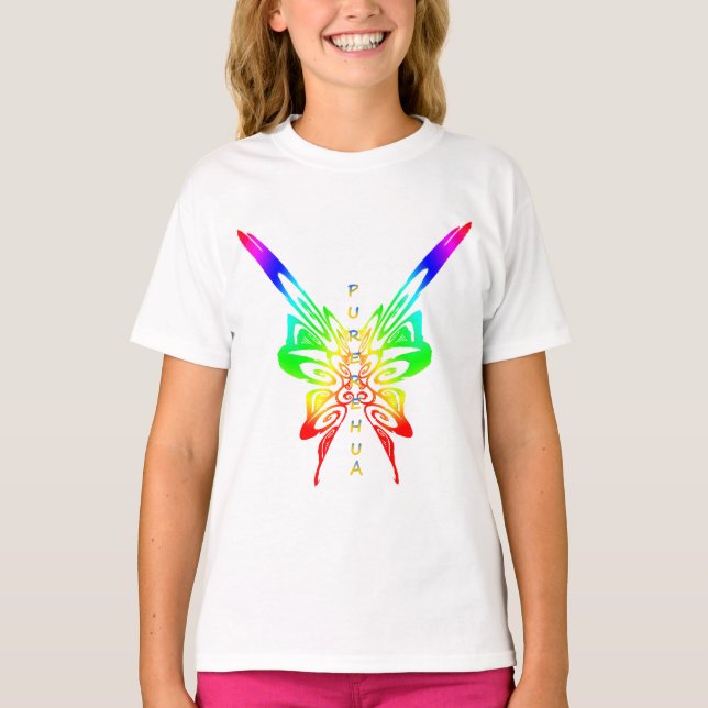 T-shirts Purerehua (Borboleta) (Frente)