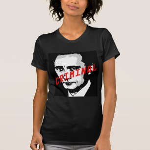 T-SHIRTS PUTIN É UM CRIMINOSO DE GUERRA