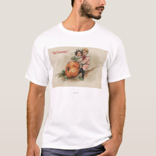 T-shirts Puxando a abóbora acima do montanhês