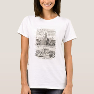 T-shirts Puxar para baixo da cruz de Cheapside pelo iconocl