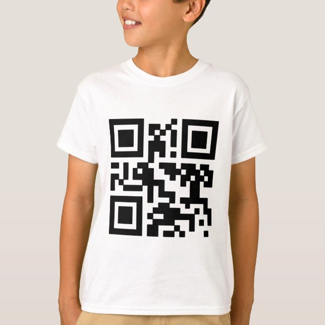 T-shirts QR "Sabat feliz!" código (Frente)