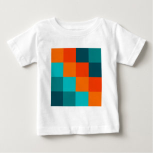 T-shirts Quadrados de cores