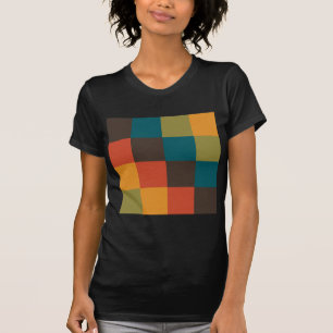 T-shirts Quadrados de cores