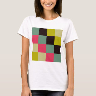 T-shirts Quadrados de cores