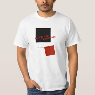 T-shirts Quadrados pretos e vermelhos por Kazimir Malevich