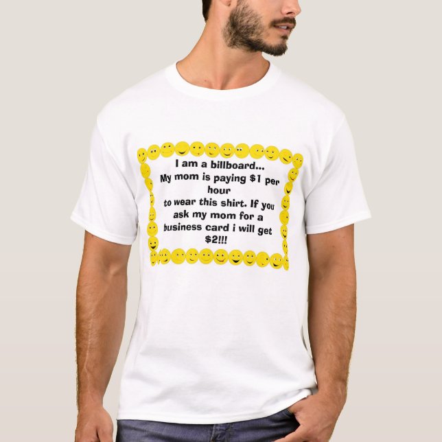 T-shirts Quadro de avisos (Frente)