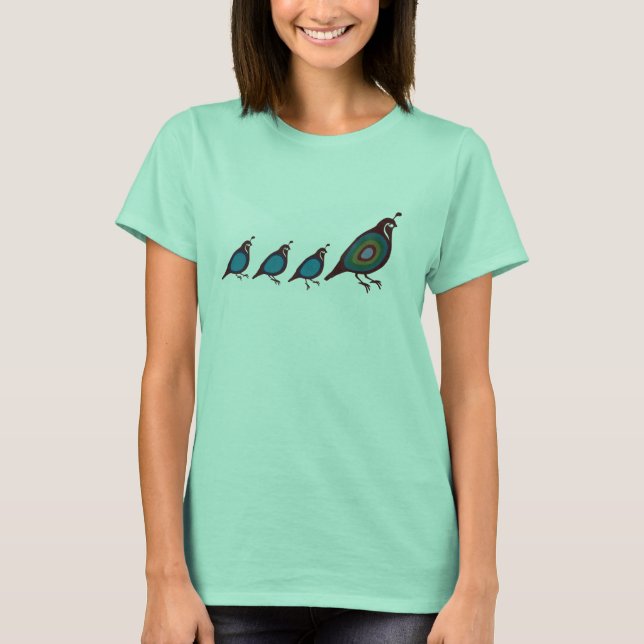 T-shirts Quail (Frente)