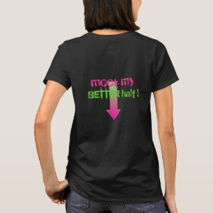 T-shirts Qual é a sua metade melhor
