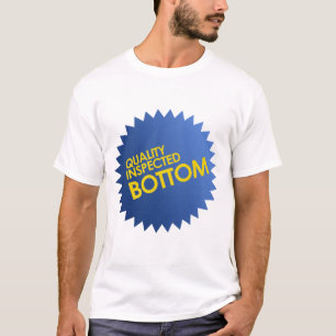 T-shirts Qualidade Inspecionada Inferior