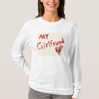 T-shirts Qualquer um mas mim meu namorada - tshirt