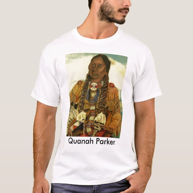 T-shirts Quanah Parker (Frente)