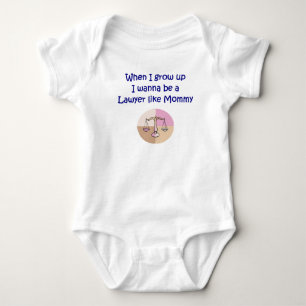 T-shirts Quando eu me cresço acima queira ser um advogado