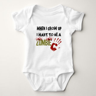 T-SHIRTS QUANDO EU ME CRESÇO ACIMA QUEIRA SER UM ZOMBI -