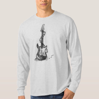 T-shirts Quando minha guitarra Weeps delicadamente