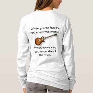 T-shirts Quando você está feliz