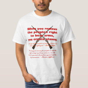 T-shirts Quando você remover o pessoa direito para carregar