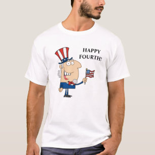 T-shirts Quarto feliz de julho