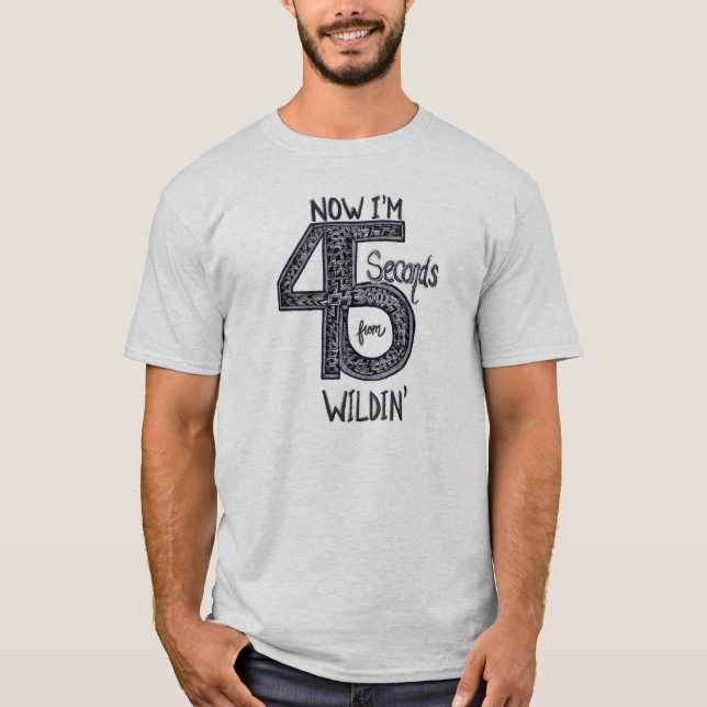 T-shirts Quatro cinco segundos (Frente)
