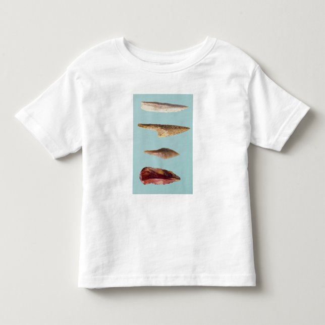 T-shirts Quatro ferramentas do sílex (Frente)
