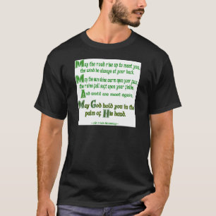 T-shirts Que a Estrada Suba para Encontrá-lo Verde