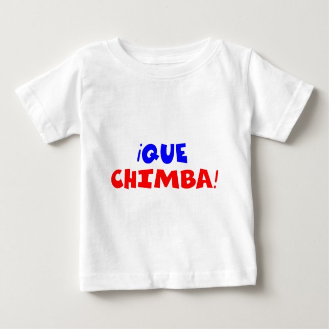 T-SHIRTS QUE CHIMBA (Frente)