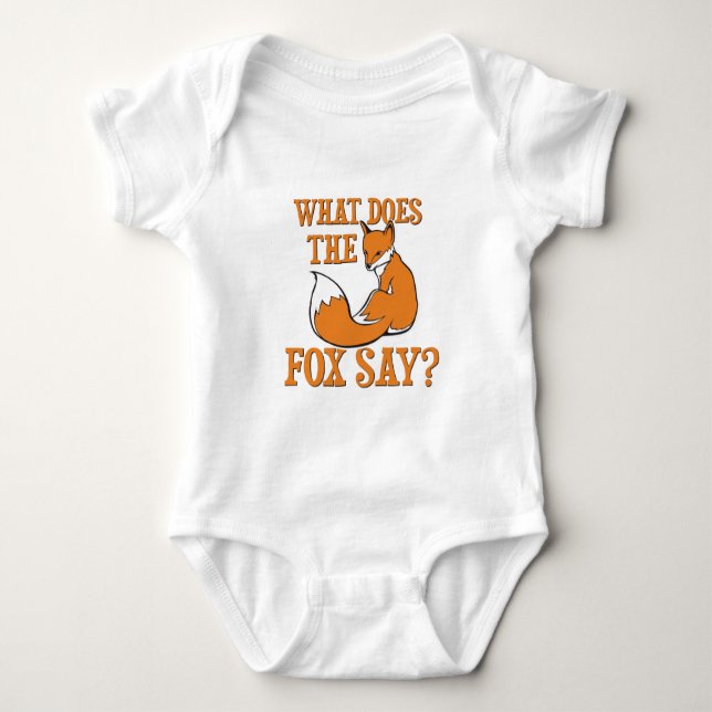 T-shirts Que o Fox diz? (Frente)