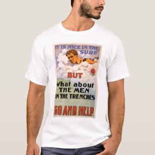 T-shirts Que sobre os homens nas trincheiras