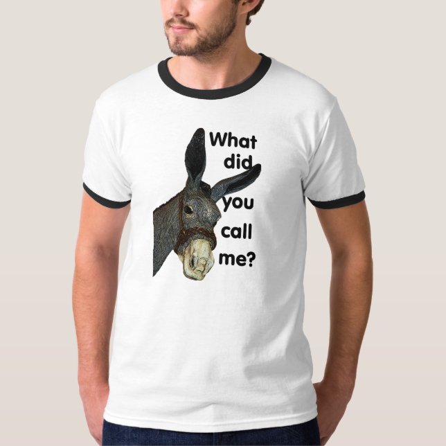T-shirts Que você me chamou? (Frente)
