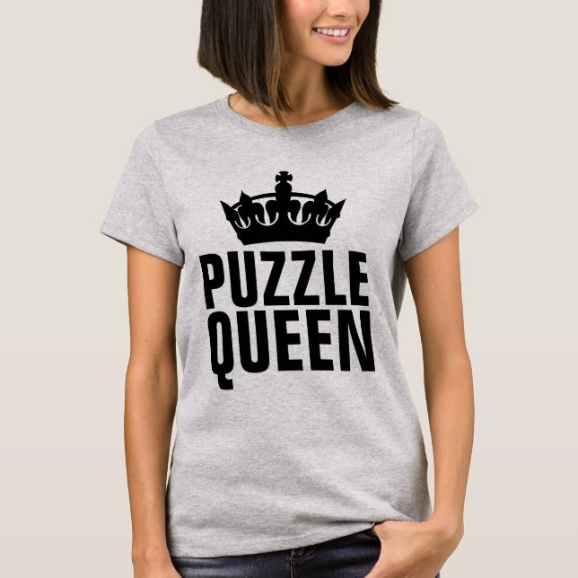 T-Shirts quebra-cabeça QUEEN (Frente)