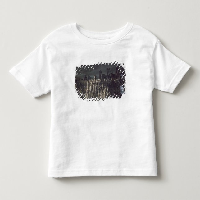 T-shirts Quebra-mar no jérsei (Frente)